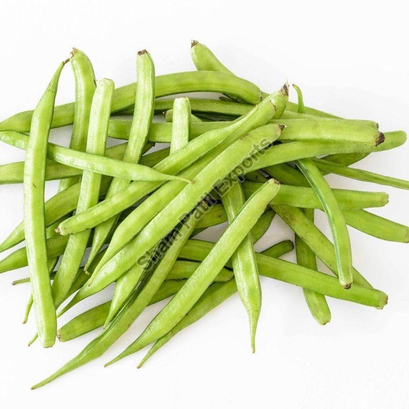 Green Organic Fresh Cluster Beans, for Cooking, Shelf Life : 3Months