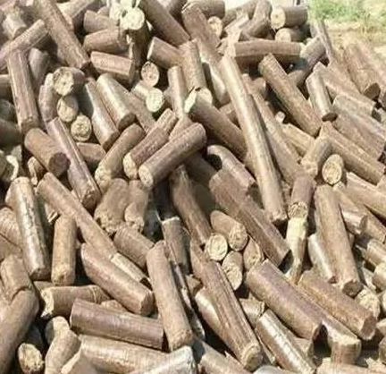 Mustard Biomass Briquettes, for Fuel Use, Packaging Type : Jute Bags