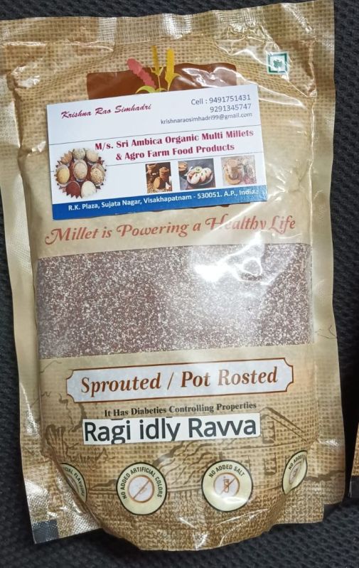 Ragi Idli Rava, Packaging Type : Plastic Packet