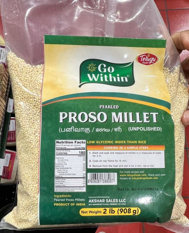 Unpolished Proso Millet