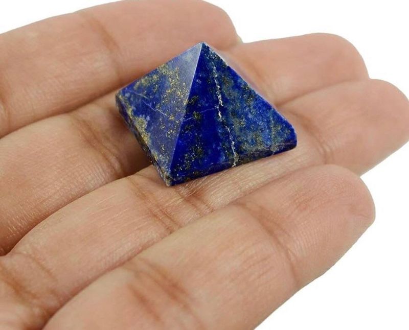 Lapis Lazuli Pyramid Stone, For Healing, Home Decor, Feature : Attractive Look, Bueatiful Colors, Fine Finished
