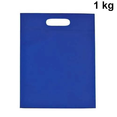 Blue Non Woven D Cut Bag, Feature : Easy To Carry, Durable