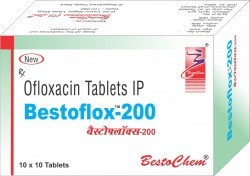 Bestoflox 200 Mg Tablets, Packaging Type : Stripe