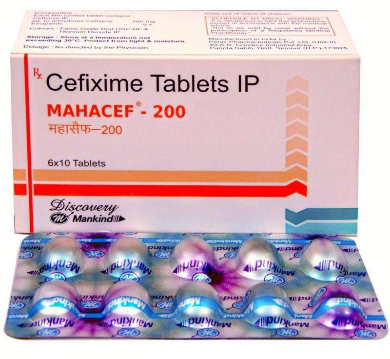 Mahacef 200 Mg Tablets