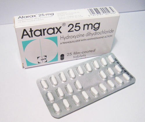 Atarax Tablets 25 Mg, Packaging Type : Box