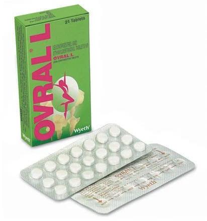 Ovral L Tablets, Packaging Type : Strips