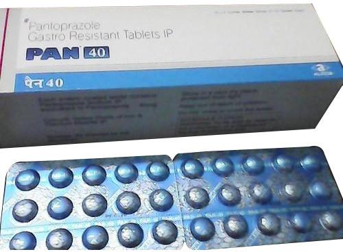 Pan 40 Tablets, for Digestive, Packaging Type : Strip