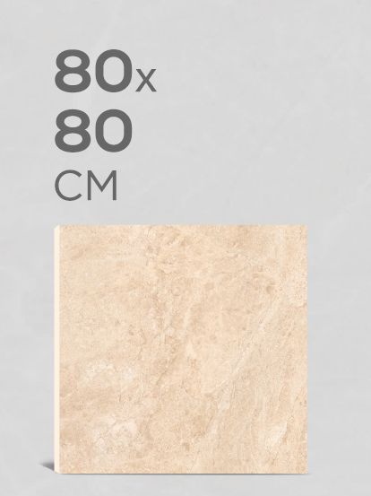 Polished Creamic 80x80cm Glazed Vitrified Tiles, for Flooring, Feature : Attractive Look, Durable, Scratch Resistance