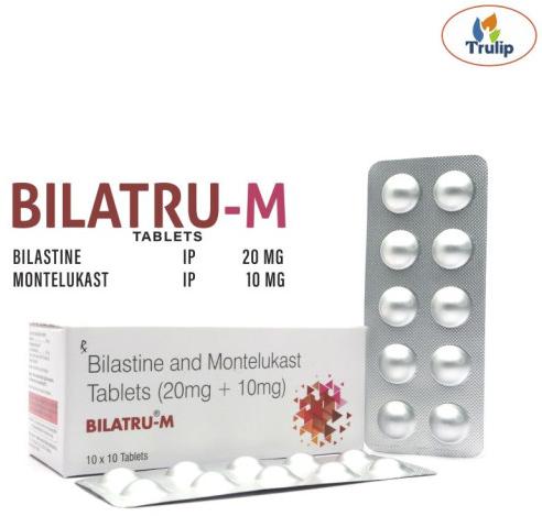 Bilatru M 20mg/10mg Tablets