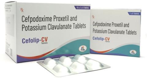 Cefpodoxime Proxetil And Potassium Clavulanate Tablets, Packaging Type : Strips