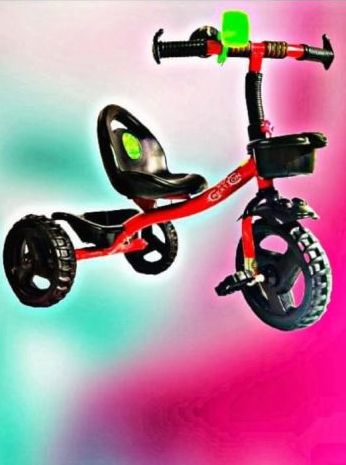 Plastic Children Mini Rambo Tricycle, Feature : Easy To Assemble, Fine Finished, Hard Structure, Horn