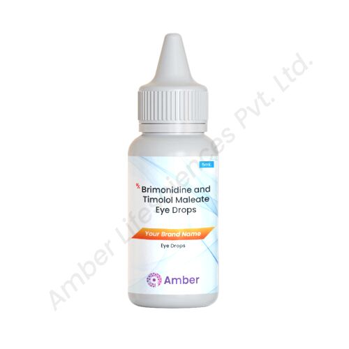 Brimonidine & Timolol Maleate Eye Drops, Packaging Type Plastic Bottle, Packaging Size 5ml