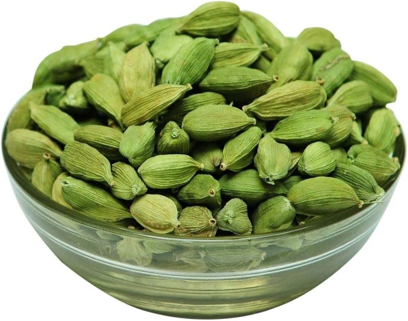 Natural 7mm Green Cardamom, for Cooking, Form : Pods