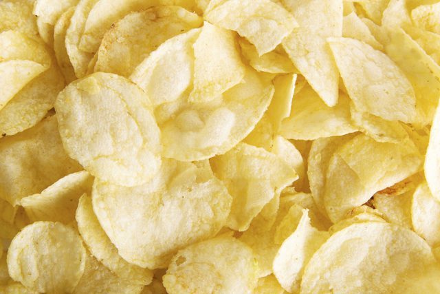 Salted Potato Chips, Packaging Type : Plastic Packet