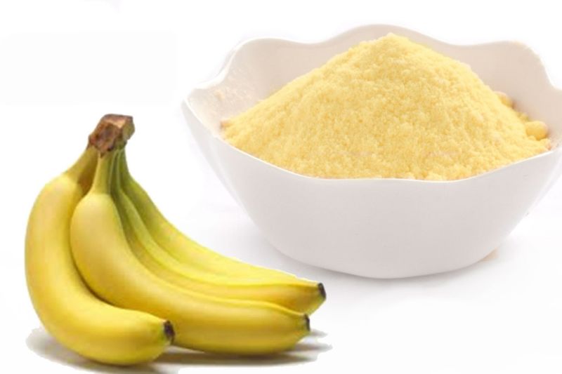 White-creamy Organic A Grade Banana Powder, Feature : Pure, Healthy, Gluten Free