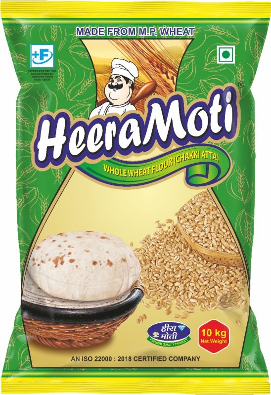 10 Kg Heera Moti Whole Wheat Flour