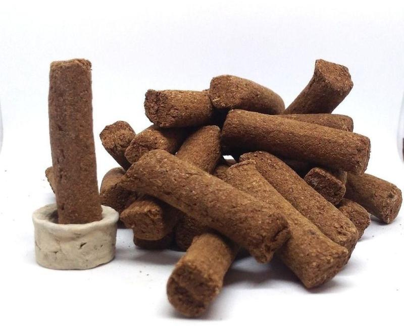 Cowdung Brown Dhoop Sticks, for Religious, Office, Home, Packaging Type : Packet