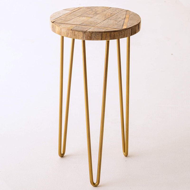Fancy Side Table, for Hotel, Home, Shape : Round