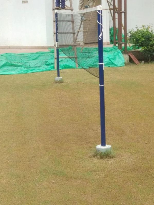 Blue Badminton Poles