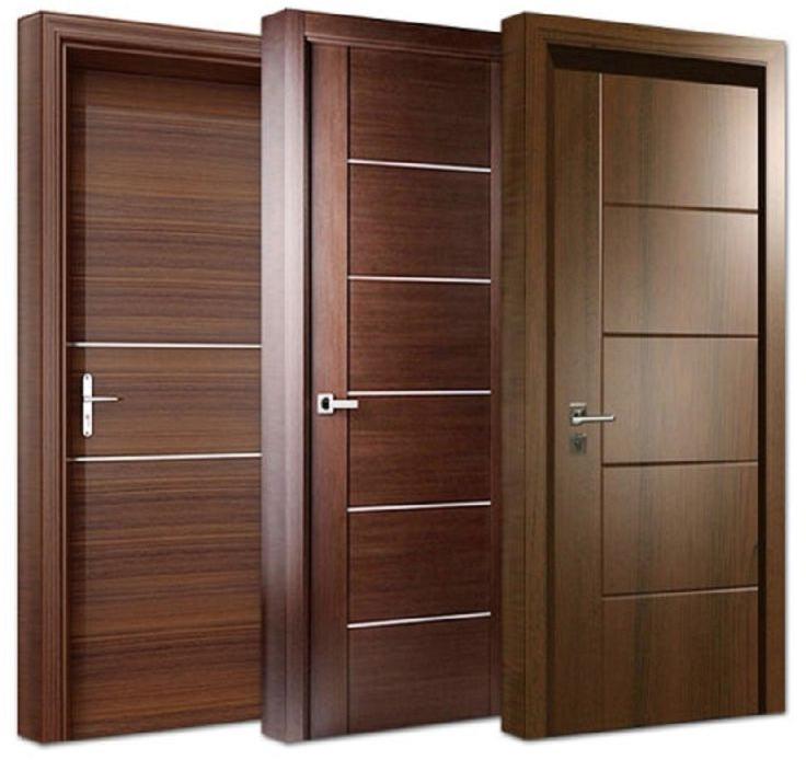 Plain Polished Wood Flush Doors, Size : 10x4 Feet