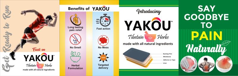 Yakou Transdermal Pain Relief Healthcare Patch