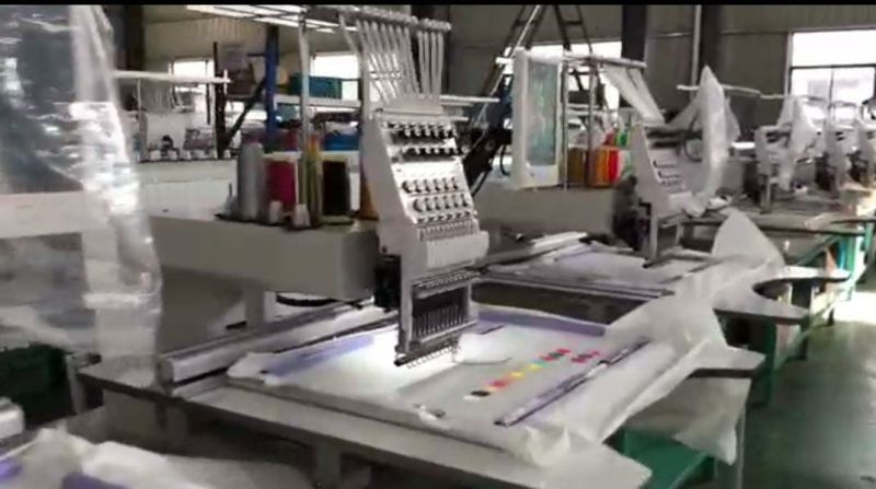 Big frame single head embroidery machine, Model Number : 8378928378