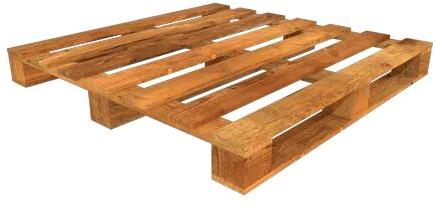 Polished Rectangular Wooden Pallet, Capacity : 100-200kg