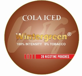 White Wintergreen Nicotine Pouches Cola Iced flavour