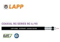 Black LAPP RG6 Coaxial Cable, for TV Connection, Internal Material : Copper