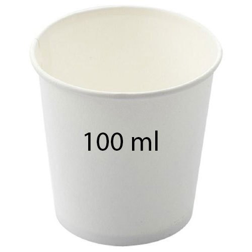 100ml Plain Paper Cup
