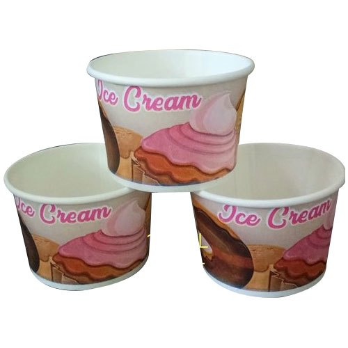 40ml Paper Ice Cream Cup, Style : Single Wall