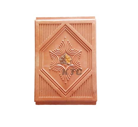 12x8 Inch Antique Clay Ceiling Tiles, Color : Brown