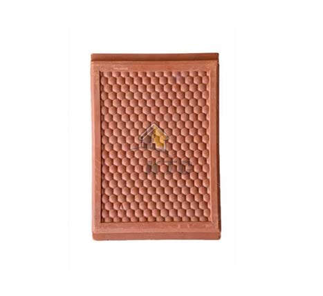 Brown 12x8 Inch Bubble Clay Ceiling Tiles