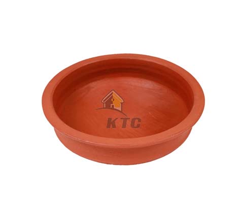 Brown Polished Terracotta Clay Pot, Shape : Round