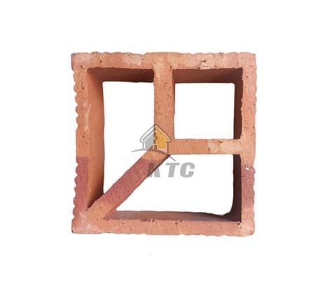 KTC Y Terracotta Clay Jali, Size : 8x8 in Inches