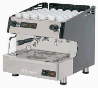 Grey Automatic Electric Single Group Coffee Machine