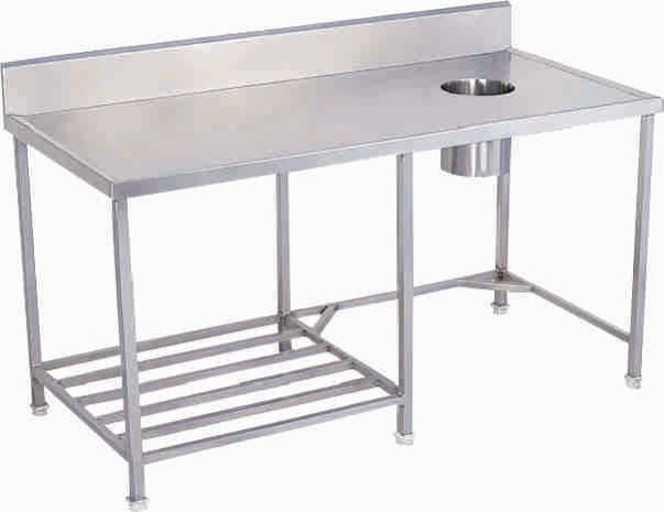Soiled Dish Landing Table, For Commercial Kitchen