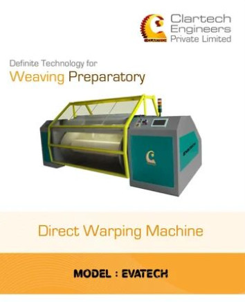Green Clartech Automatic Direct Warping Machine, Power Source : Electric
