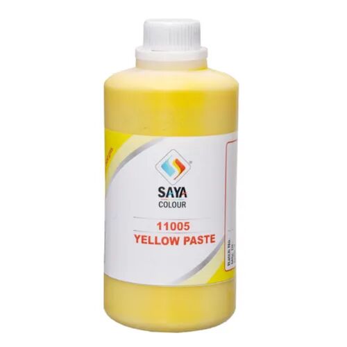 11005 Yellow Pigment Paste For Ink, Packaging Type : Plastic Bottle Hdpe Drum