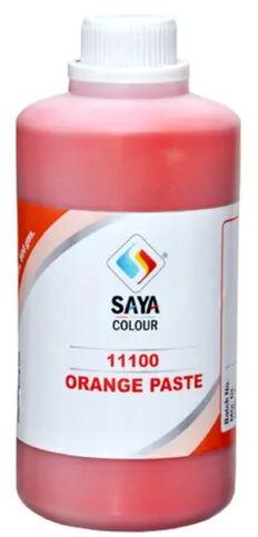 11100 Orange Pigment Paste For Detergent