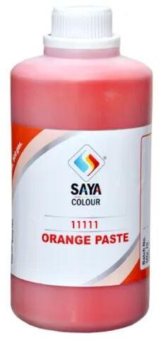 11111 Orange Pigment Paste For Detergent