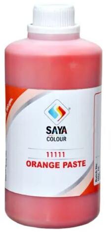 Orange 5 Pigment Paste  For Paint