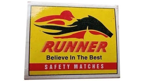 80 Sticks Runner Safety Match Box