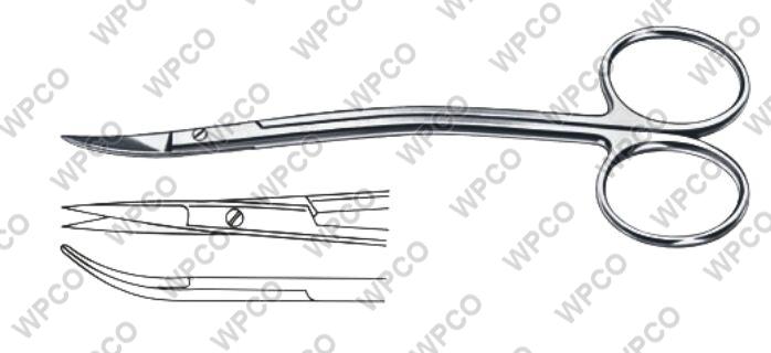 S Type La Grange Scissor, for Surgical Use/ Hospital/ Clinic, Size : 115mm