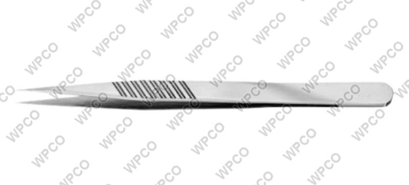 Micro Forcep Flat Straight Handle