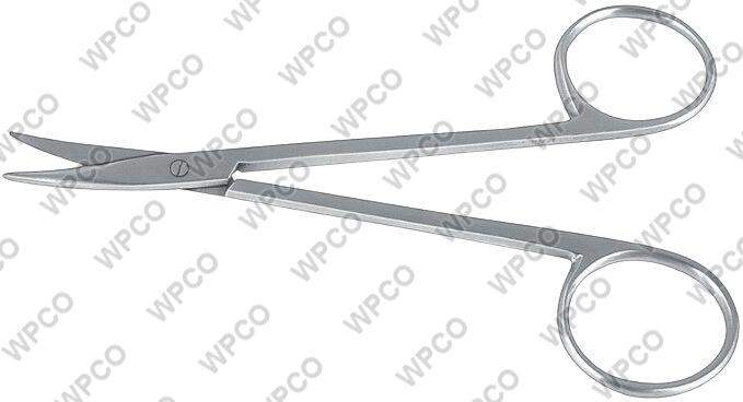 Silver Strabismus Scissor Straight, for Surgical Use/ Hospital/ Clinic, Packaging Type : Packets Boxes