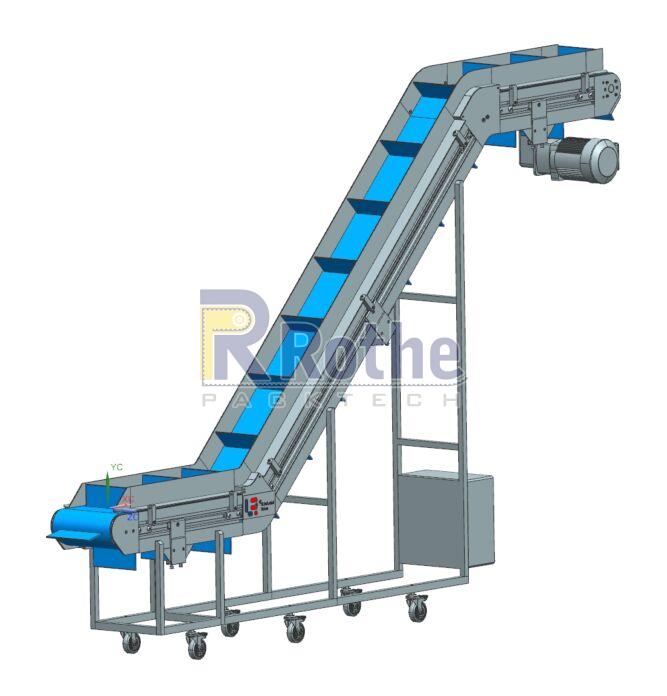 Polished Electric Z Type Conveyor System for Industrial