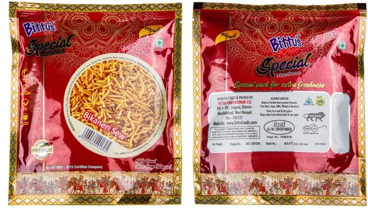 Bittu's Bikaneri Sew Namkeen, for Snacks, Taste : Spicy