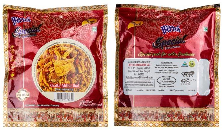 Bittu's Khatta Mitha Jhal Namkeen, for Snacks, Grade Standard : Food Grade