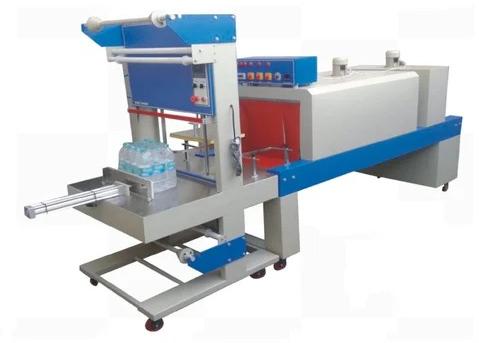 Semi Automatic Web Sealer with Shrink Wrapping Machine
